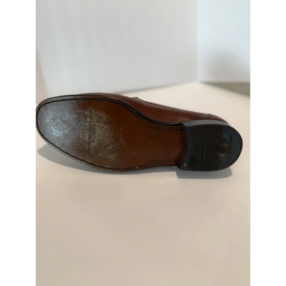 Giorgio Brutini Men's Dress Shoes Size 9 1/2 Brown‎ Tassel